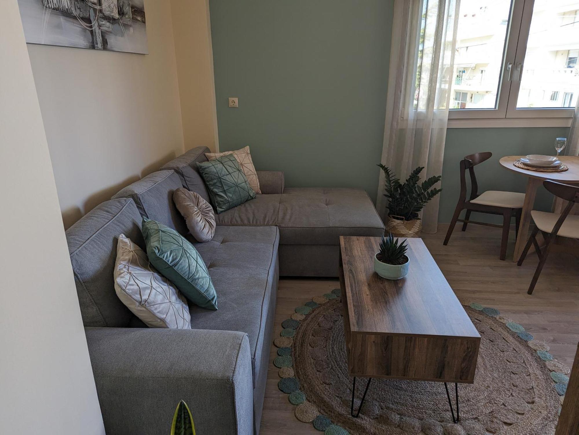 Apartamento Modern Mint Sunny House Near The Airport Spáta Exterior foto